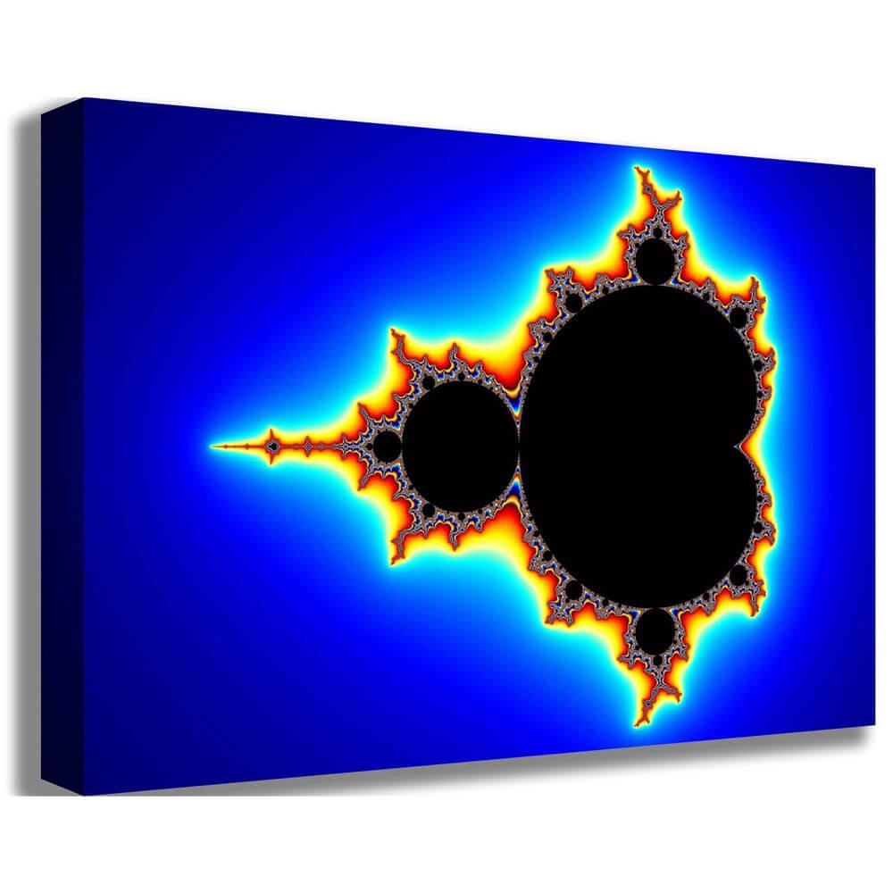 Mandelbrot III Fractal Art Canvas Printed | Wallhogs