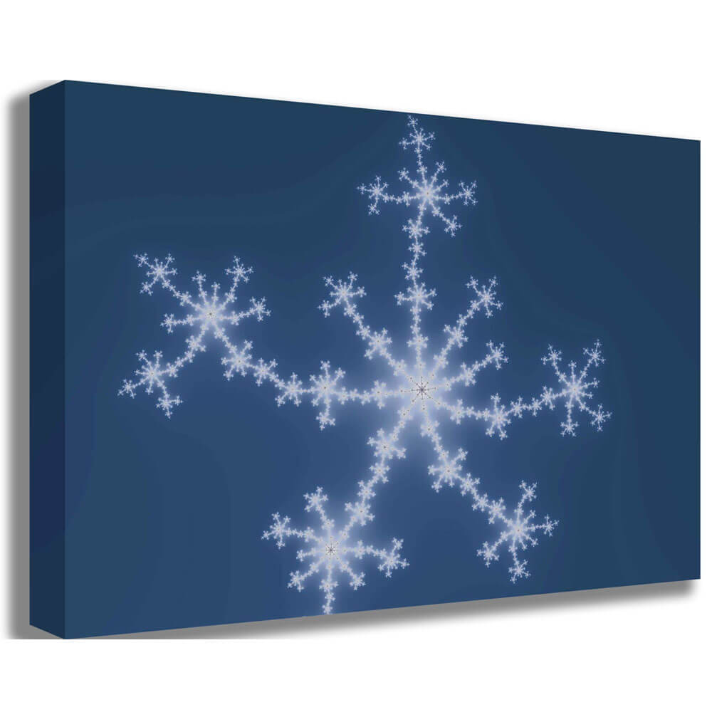 Starry Sky Fractal Art Canvas Printed | Wallhogs