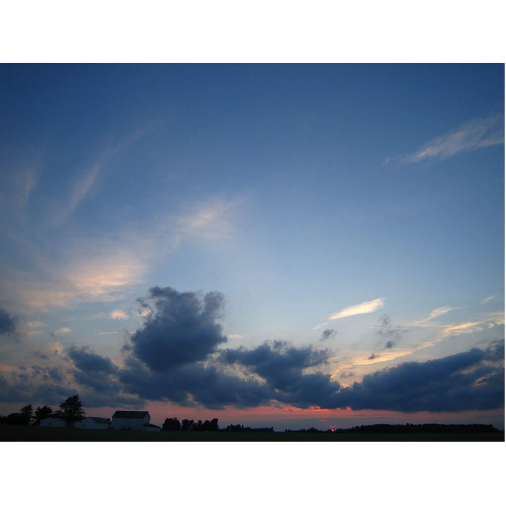 Clouds Glossy Poster Printed | Wallhogs