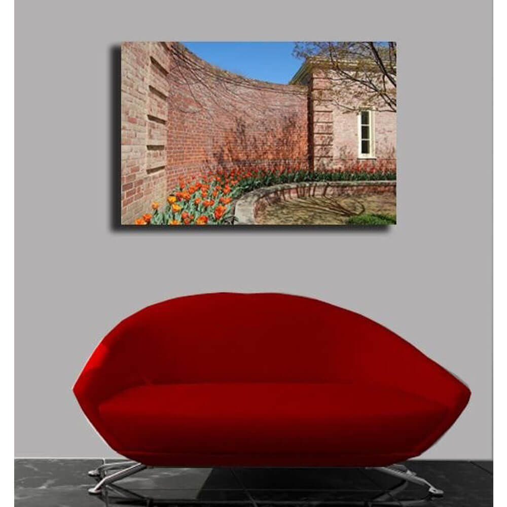 Wall Canvas Print Installed | Wallhogs