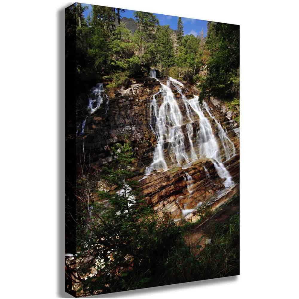 Bertha Falls Canvas Printed | Wallhogs