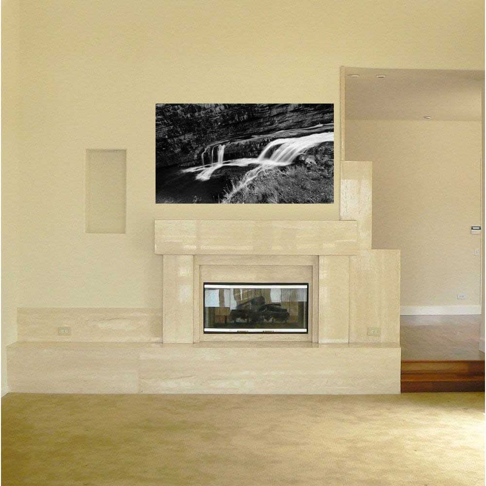 Cameron Falls Waterfall Gloss Poster Installed | Wallhogs