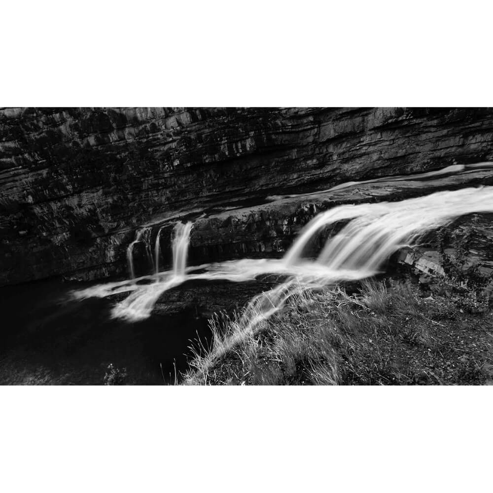 Cameron Falls Waterfall Wall Decal Printed | Wallhogs