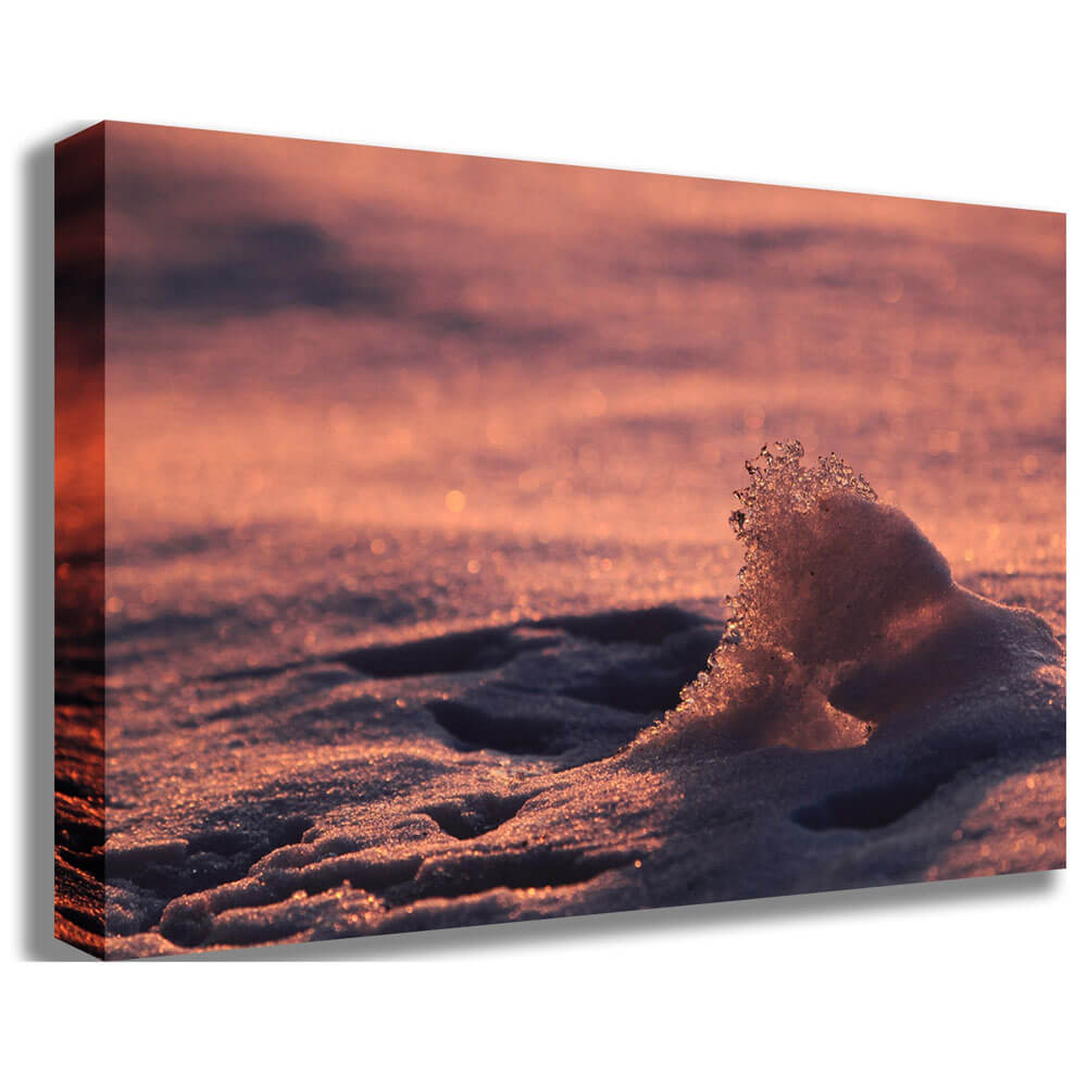 Ice Wave Canvas Printed | Wallhogs
