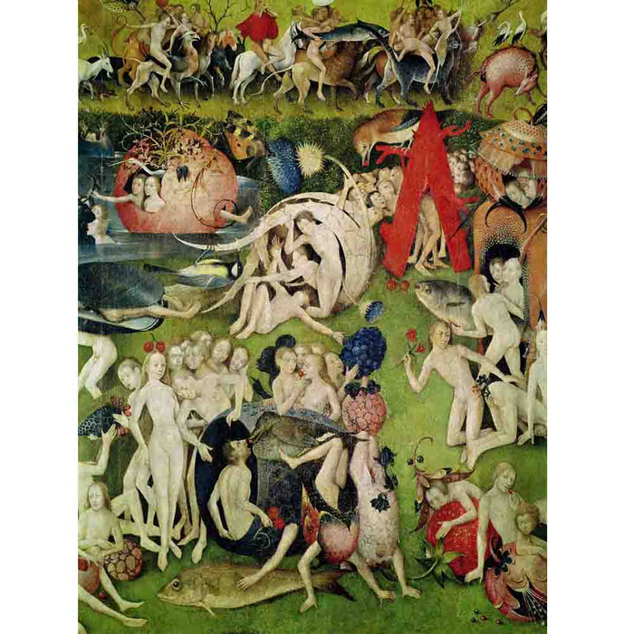 The Garden of Earthly Delights Fragment Decal Printed