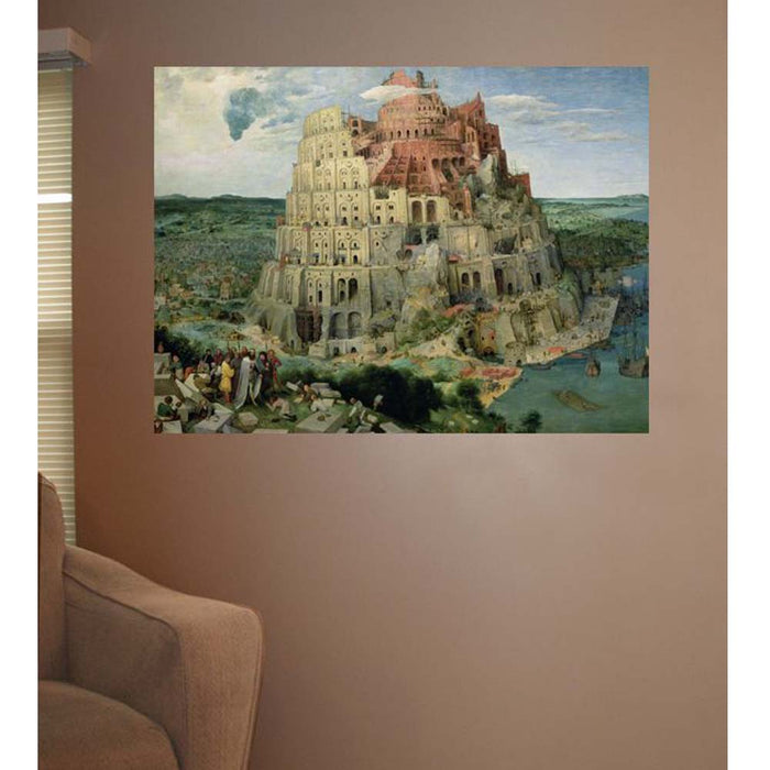 Tower of Babel Wall Decal Installed | Wallhogs