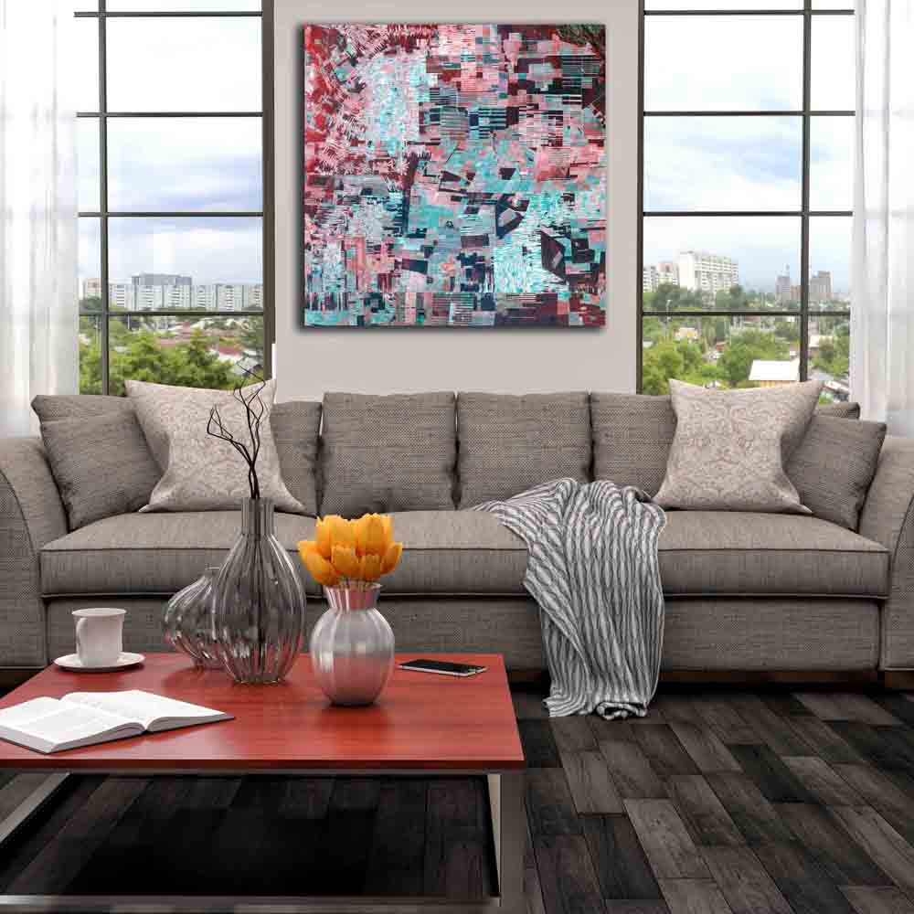 Bolivia Canvas Print Installed | Wallhogs