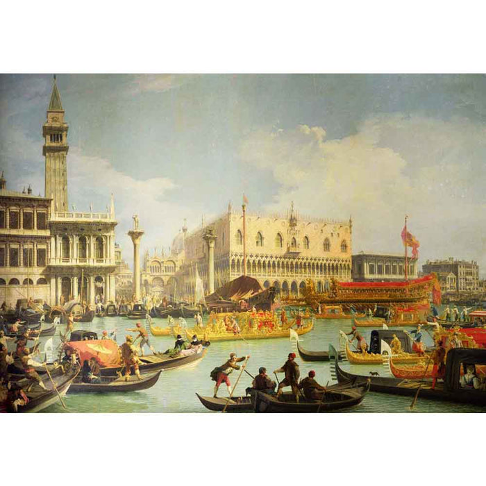 Betrothal of the Venetian Doge to the Adriatic Sea Gloss Poster Printed