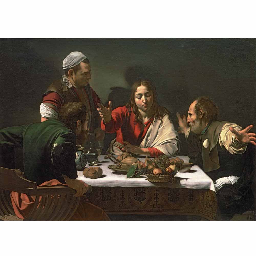 The Supper at Emmaus Wall Decal Printed | Wallhogs