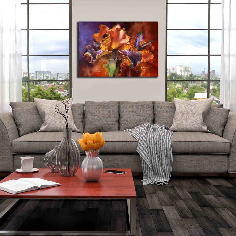 Goddess Of Miracles Canvas Print Installed | Wallhogs