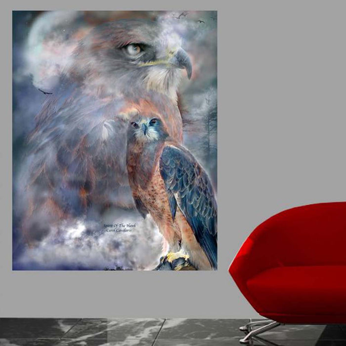 Spirit Of The Hawk Gloss Poster Installed | Wallhogs