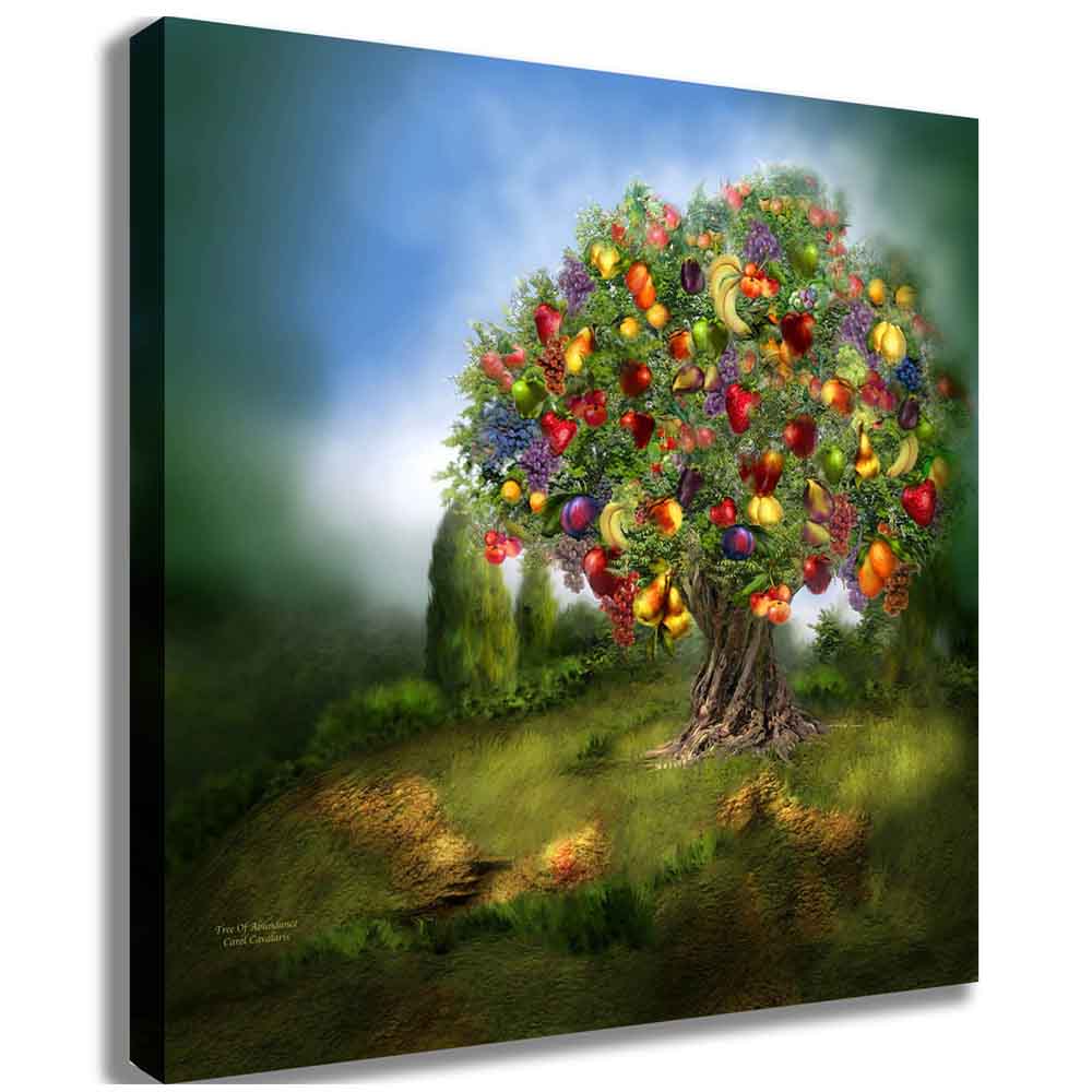 Tree Of Abundance Canvas Printed | Wallhogs