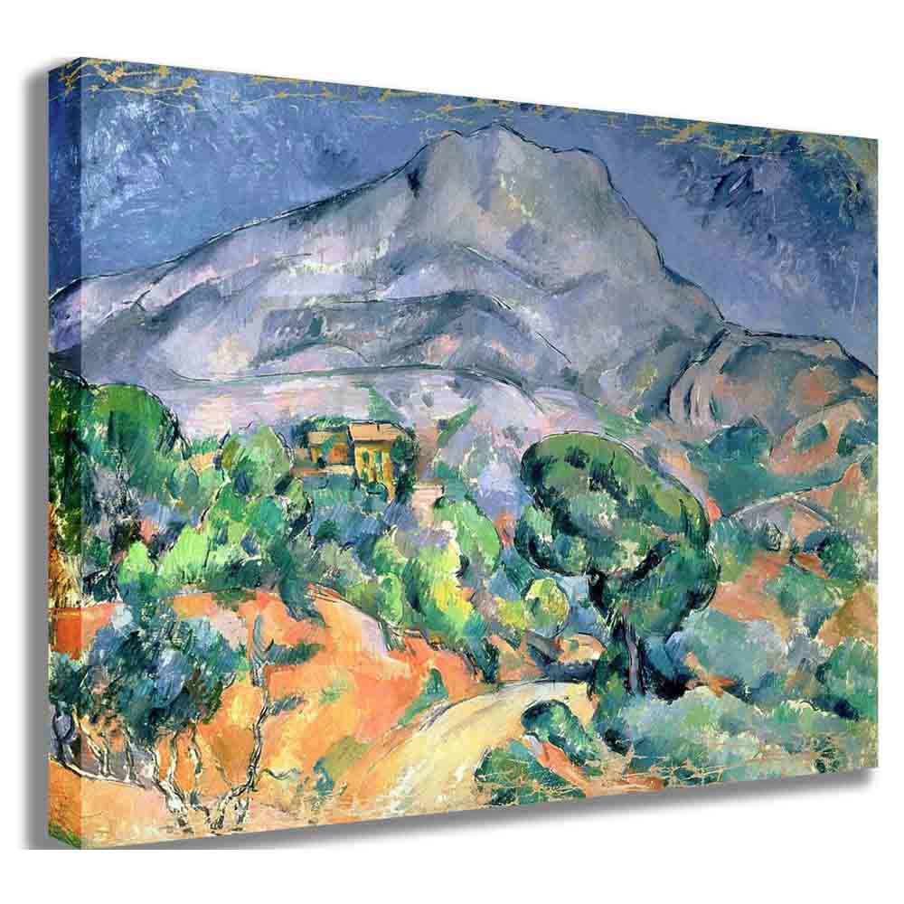Mont Sainte-Victoire Canvas Printed | Wallhogs