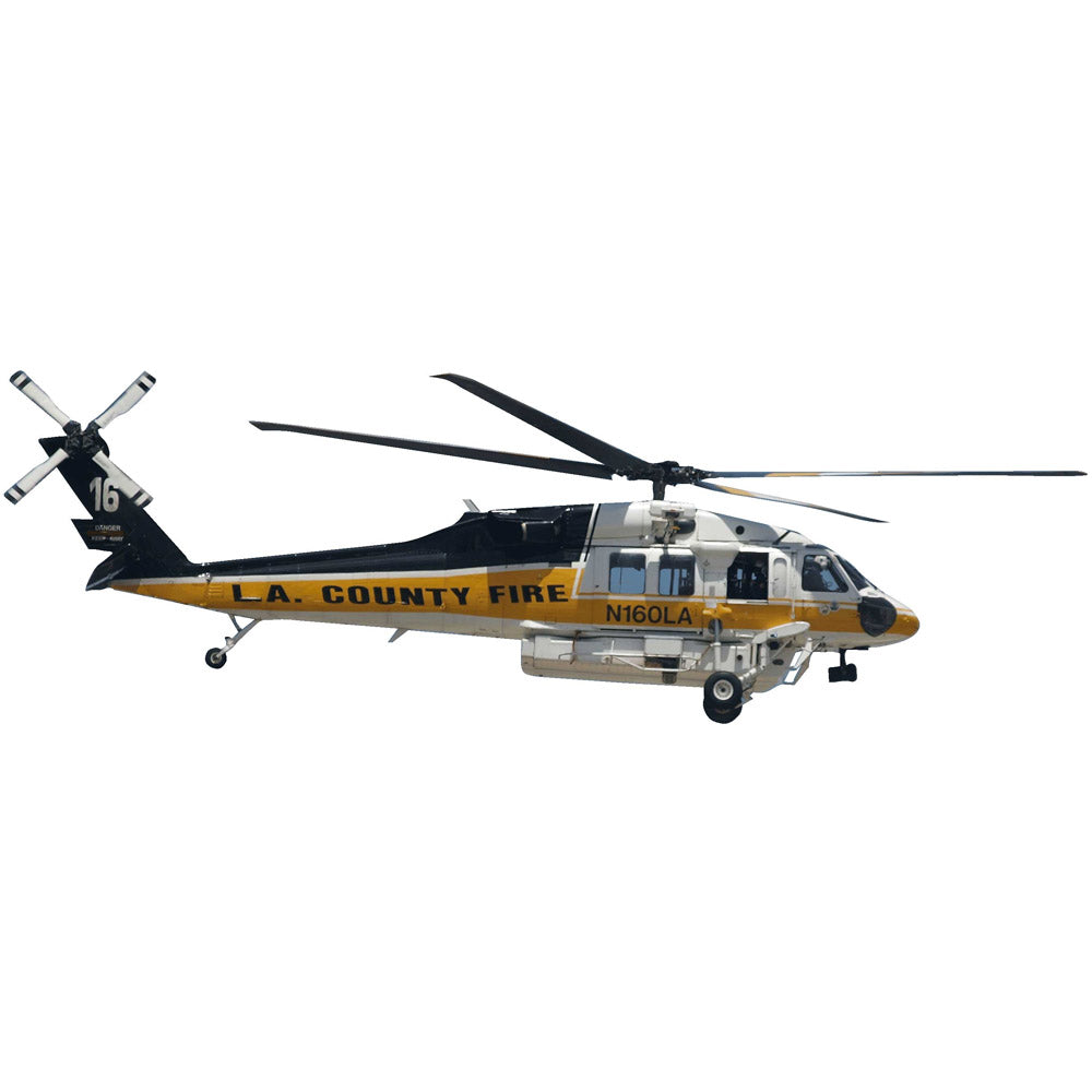 LACoFD Rescue Copter Wall Decal Printed | Wallhogs