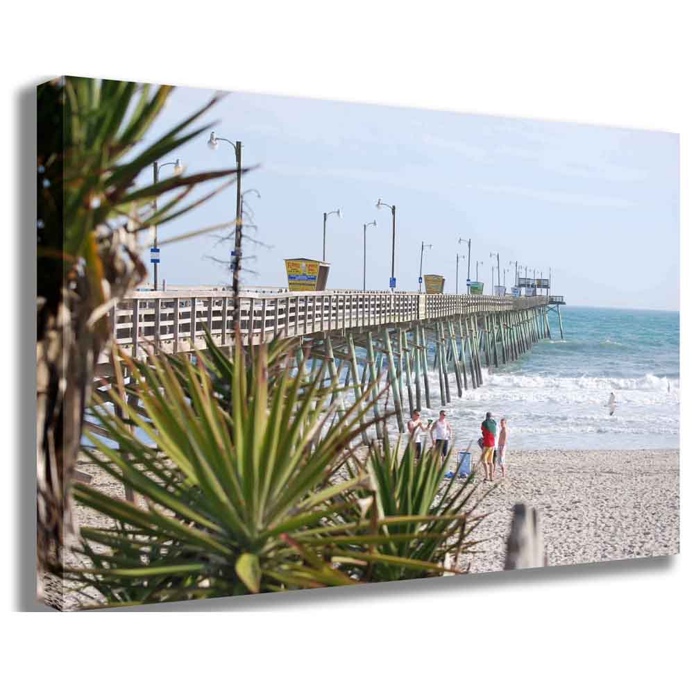Boardwalk Canvas Printed | Wallhogs
