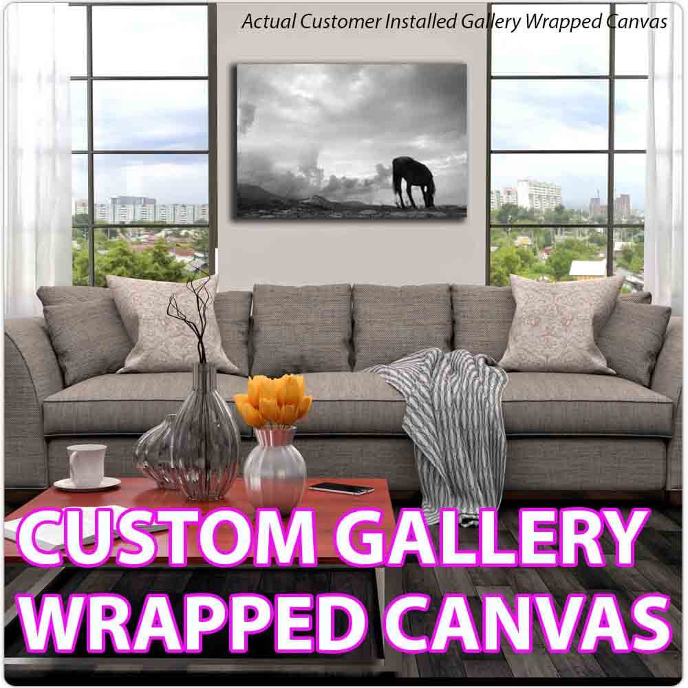 Custom Gallery Wrapped Canvas