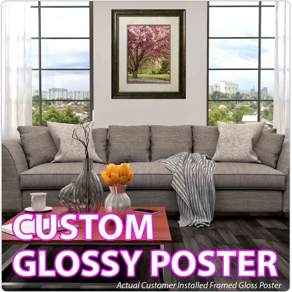 Custom Glossy Posters
