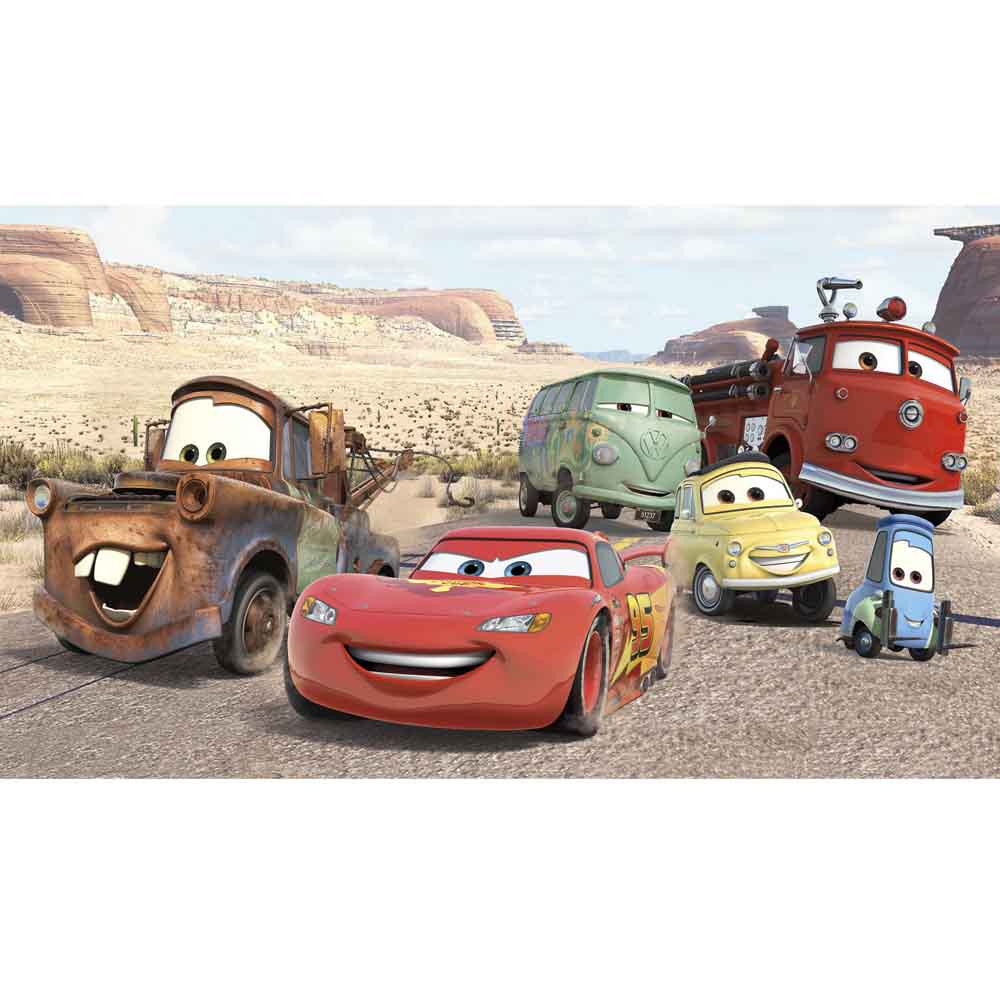 Disney Cars Desert Wall Mural Printed | Wallhogs