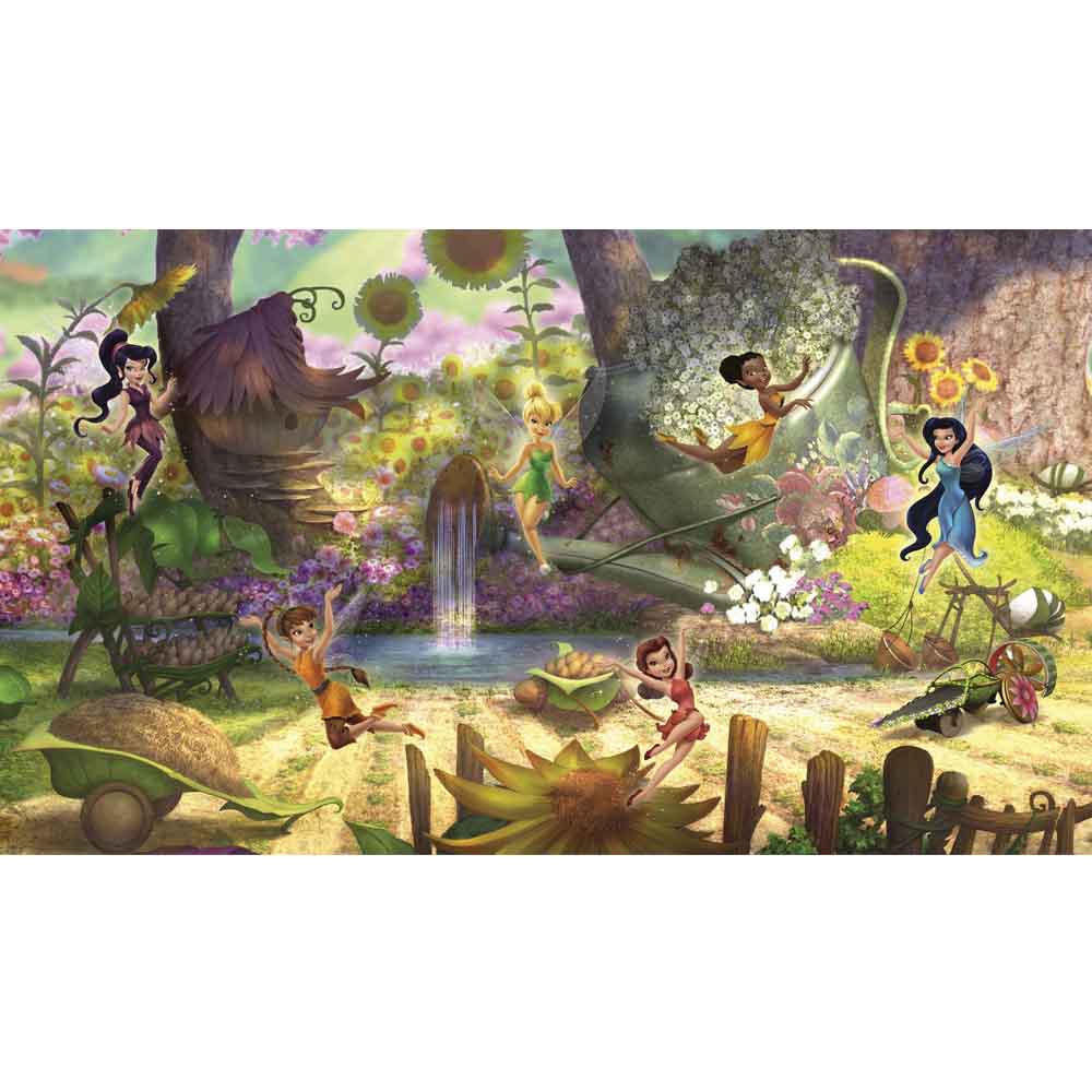 Disney Fairies Pixie Hollow Wall Mural Printed
