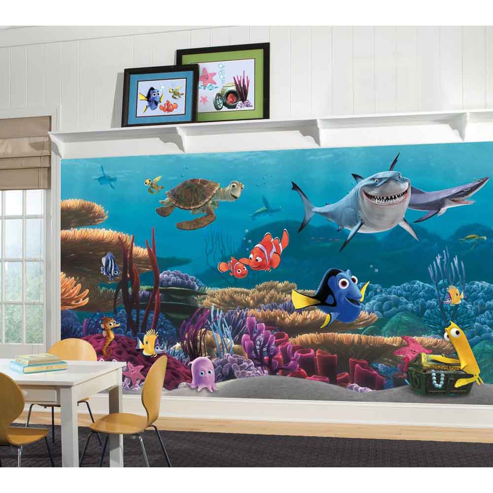 Disney Finding Nemo Wall Mural Installed | Wallhogs