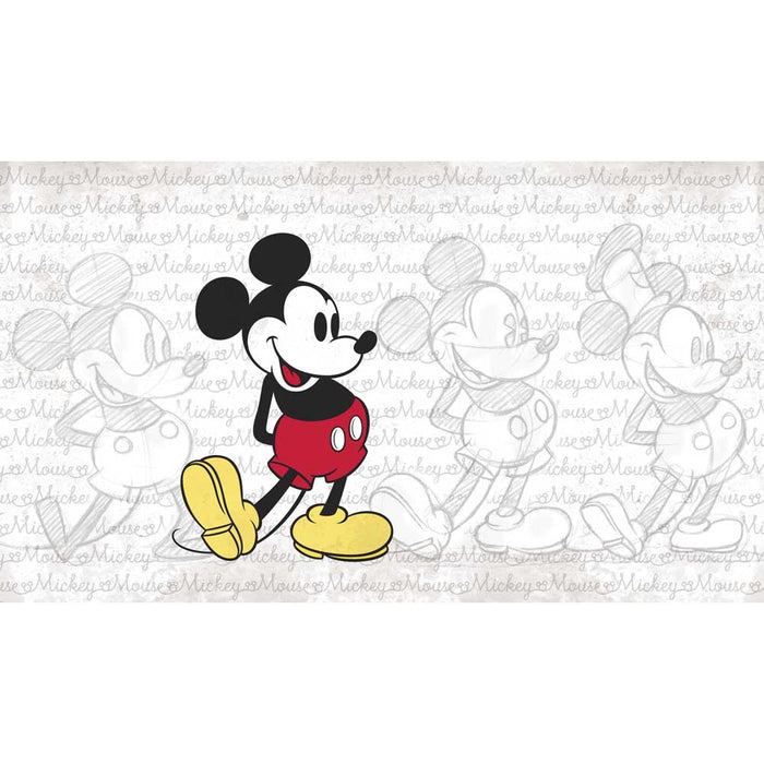 Classic Mickey Pre-pasted Wall Mural Printed