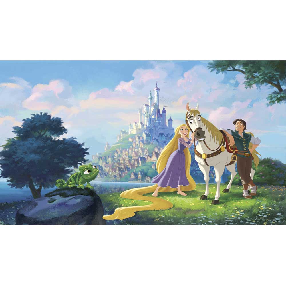 Disney Tangled Wall Mural Printed | Wallhogs
