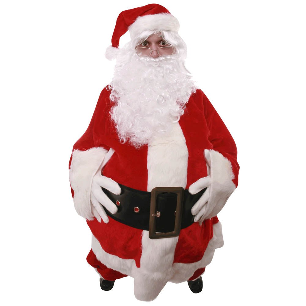 Jolly Santa Wall Decal Printed | Wallhogs