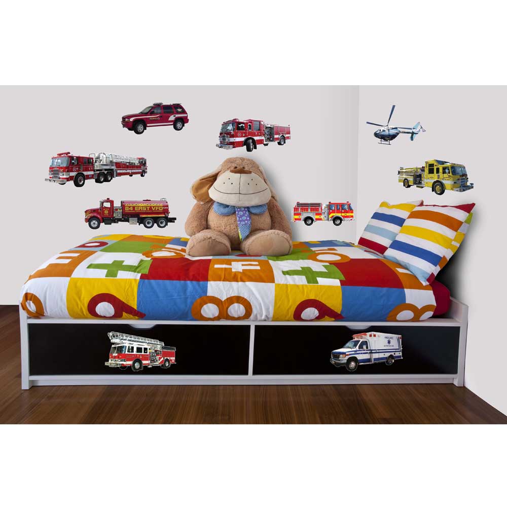Mount Rescue Wall Sticker Rescue Vehicle Wall Decals | Wallhogs