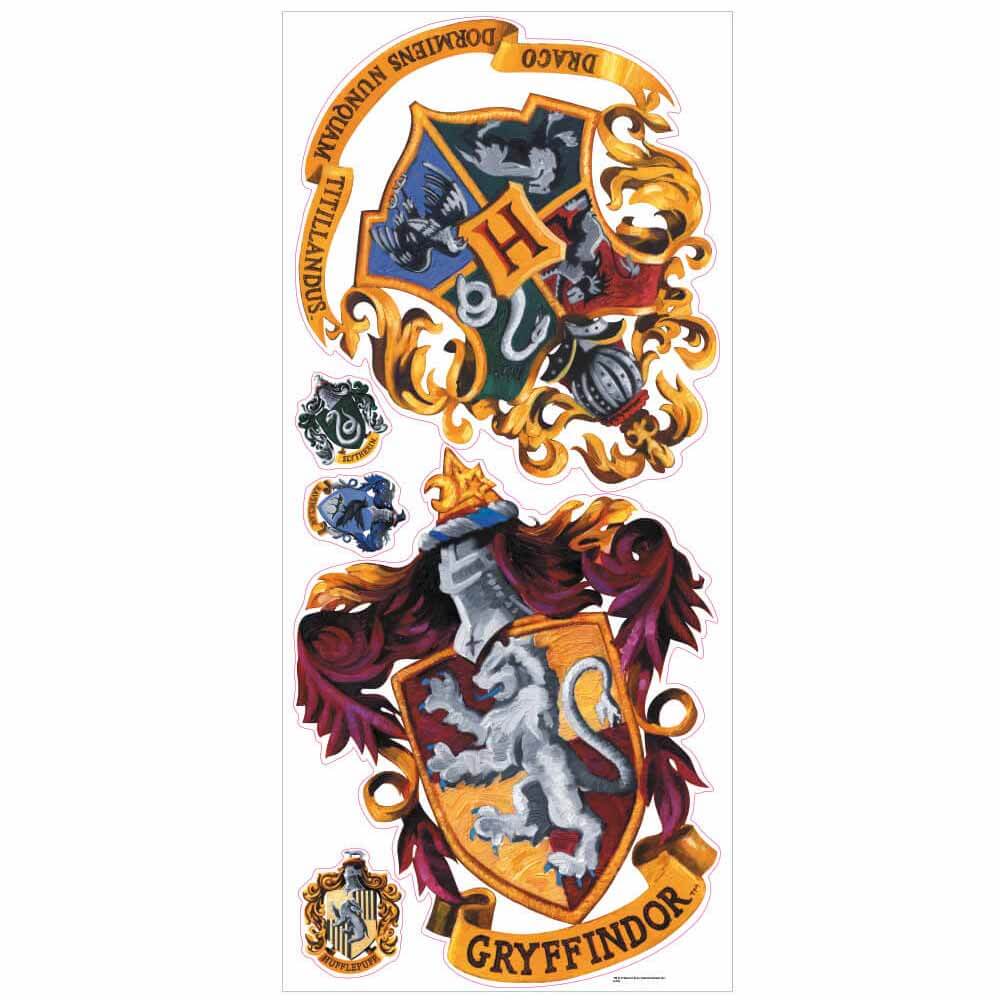 Harry Potter Crest Decals Printed | Wallhogs