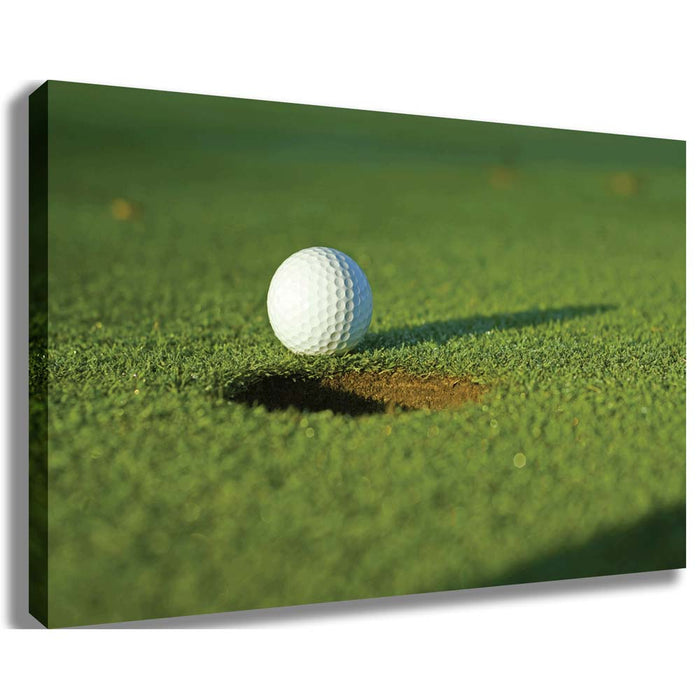 Lag Putt Canvas Printed and Stretched | Wallhogs
