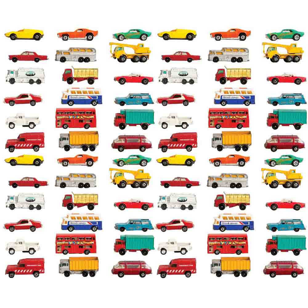 Matchbox Mania Wall Decals Printed | Wallhogs