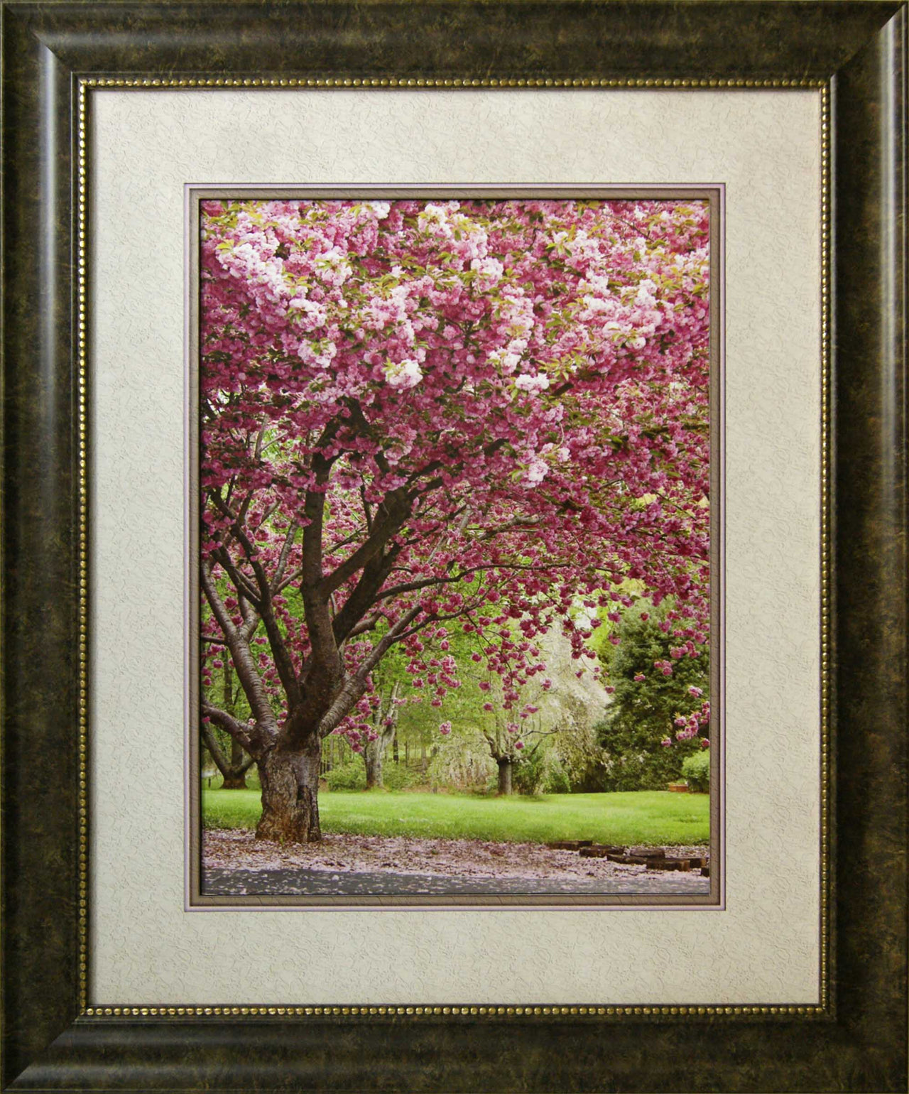 Spring Pink Tree Framed Art 29