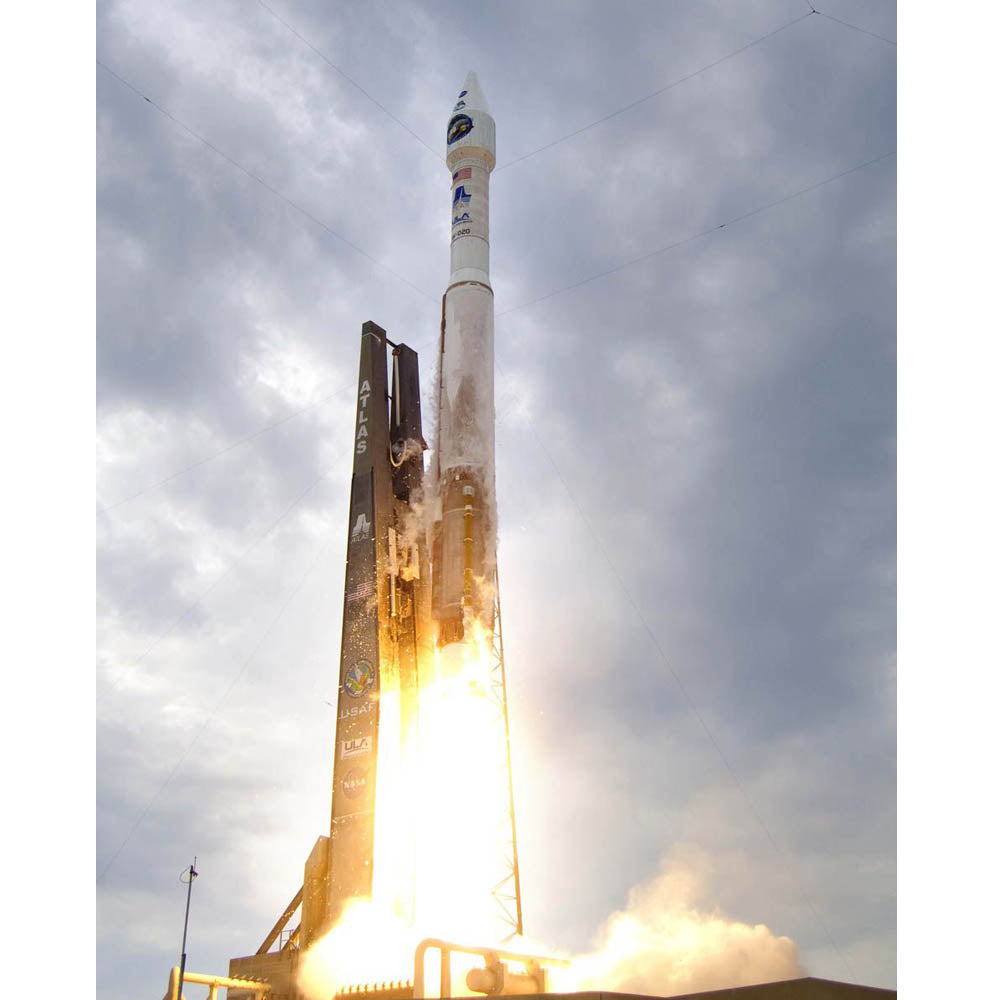 NASA's Atlas Rocket Launch Gloss Poster Printed