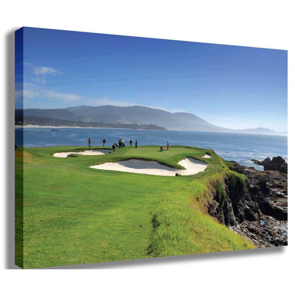 Ocean Green Canvas Printed and Stretched | Wallhogs