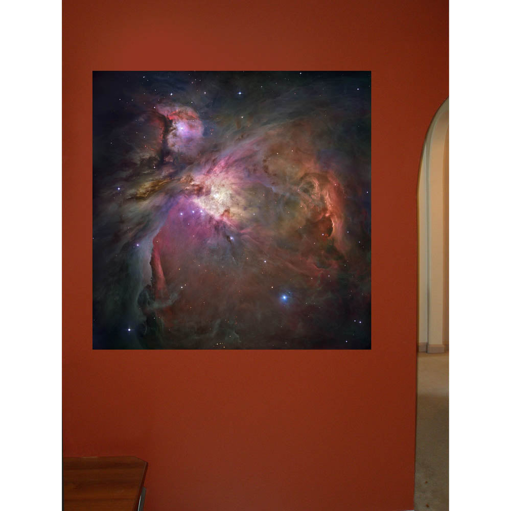 Orion Nebulae Gloss Poster Installed | Wallhogs