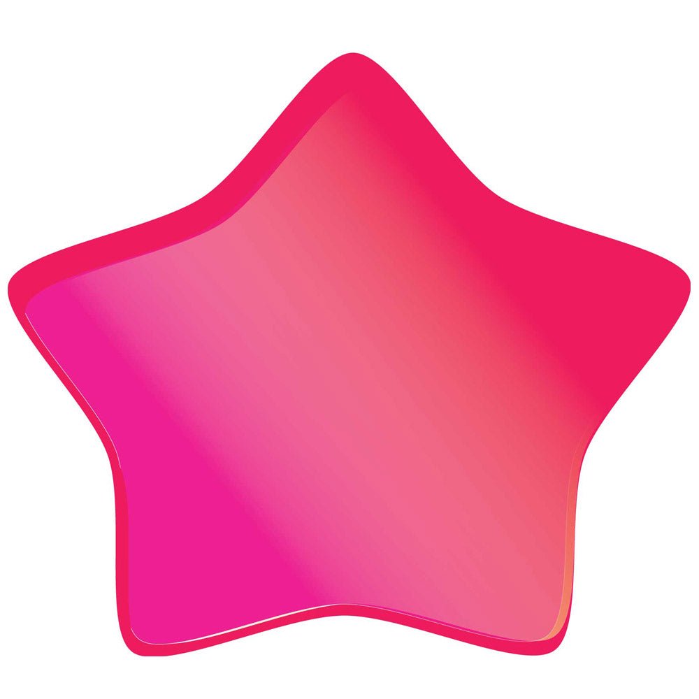 Pink Soft Star Wall Decal Printed | Wallhogs