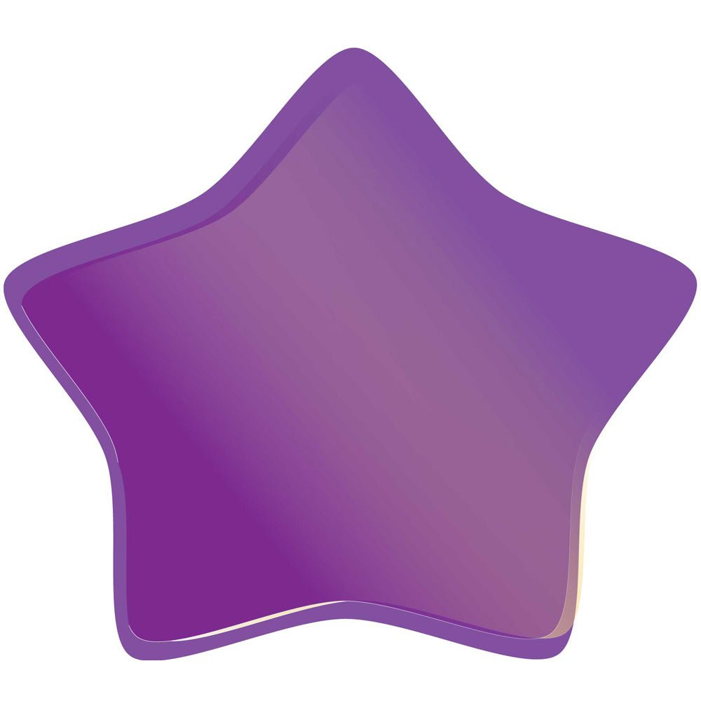 Purple Soft Star Wall Decal Printed | Wallhogs