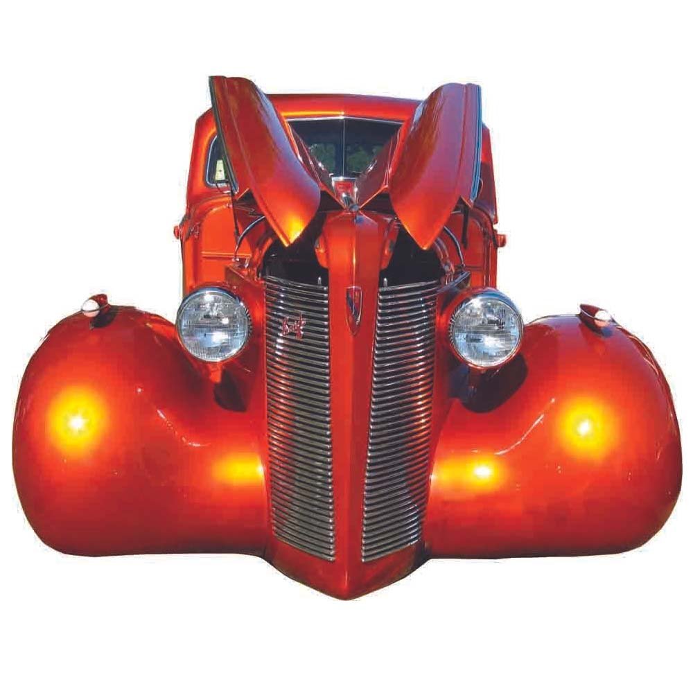 Vintage Buick Sedan Wall Decal Printed | Wallhogs