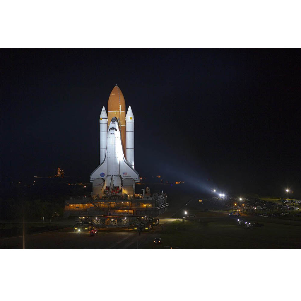Space Shuttle Endeavor Transportation Wall Decal Printed
