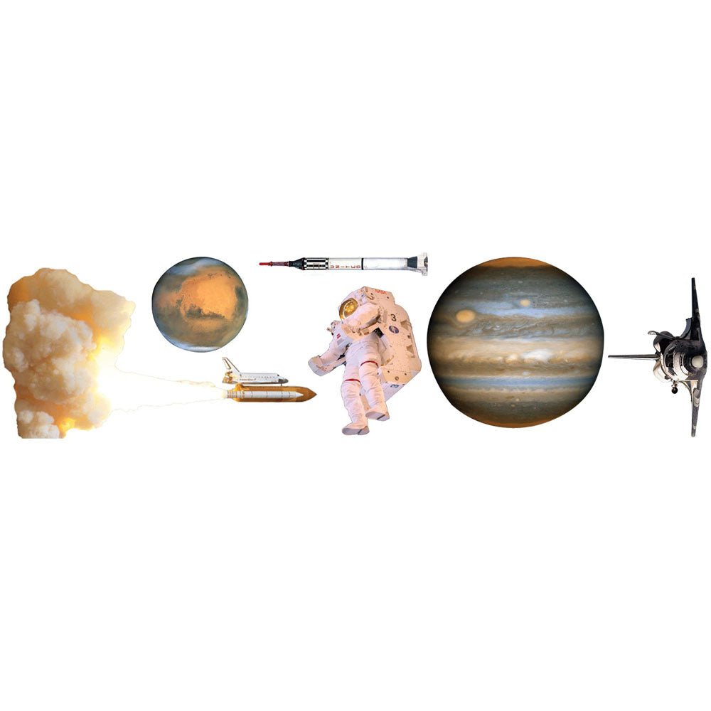 Space Pack 1 Wall Decals Printed | Wallhogs