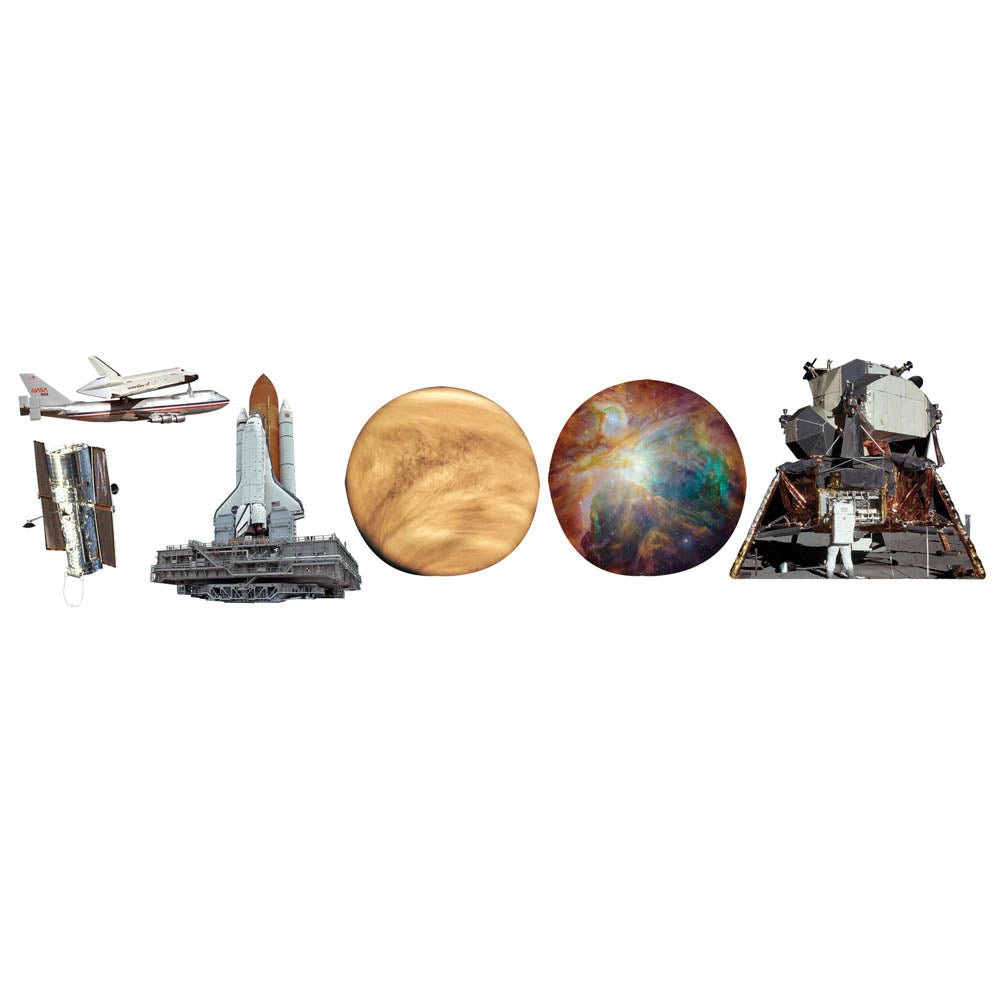 Space Pack 3 Wall Decals Printed | Wallhogs