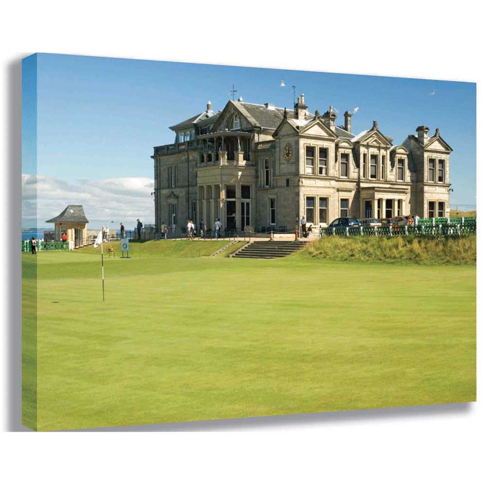 St. Andrew's Golf Club Canvas Printed and Stretched