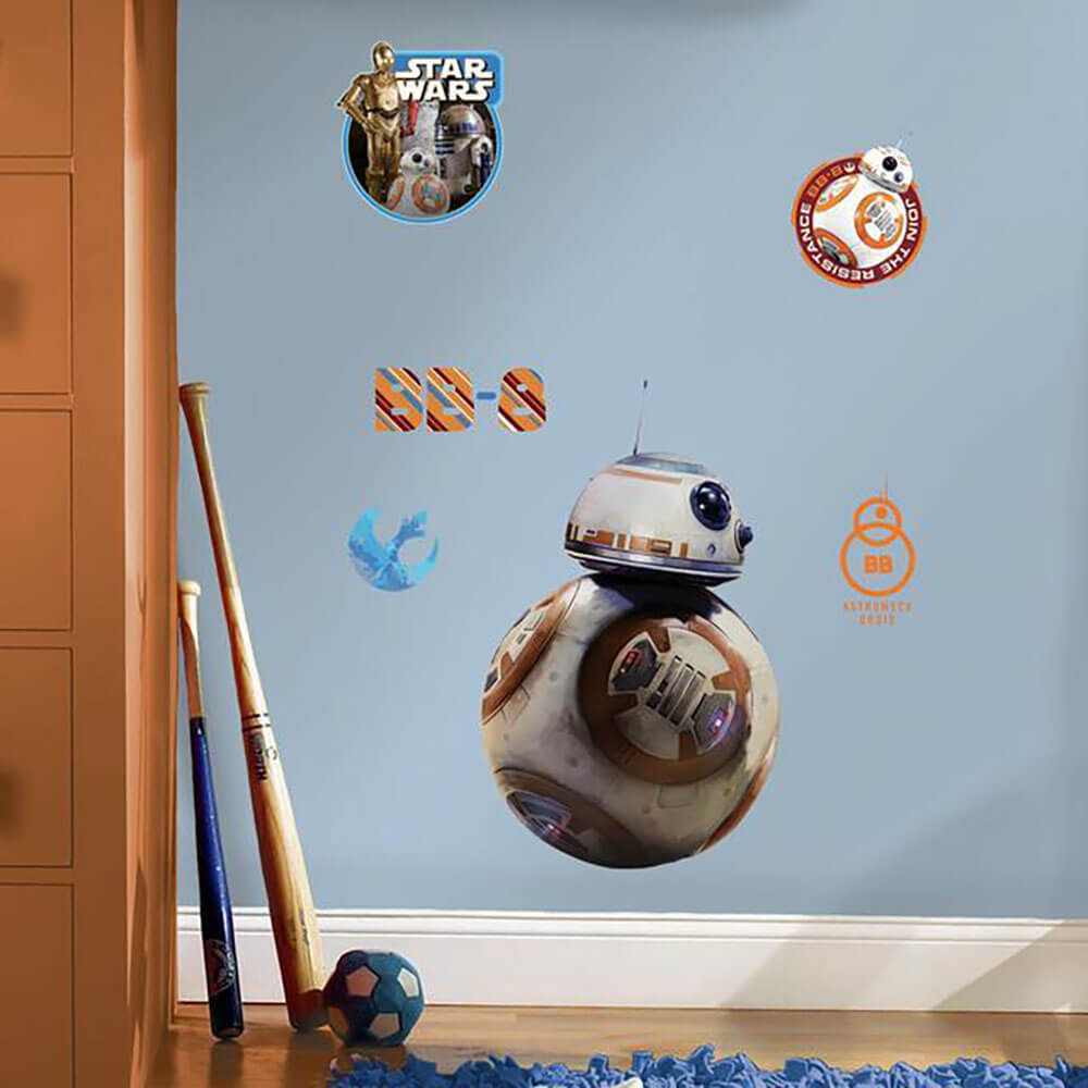 Star Wars BB8 Decal Installed | Wallhogs