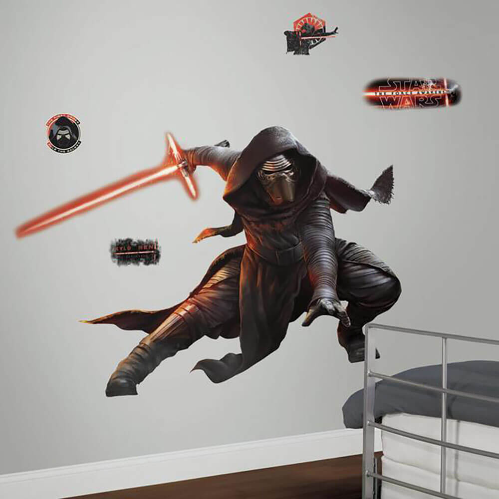 Star Wars Kylo Ren Decal Installed | Wallhogs