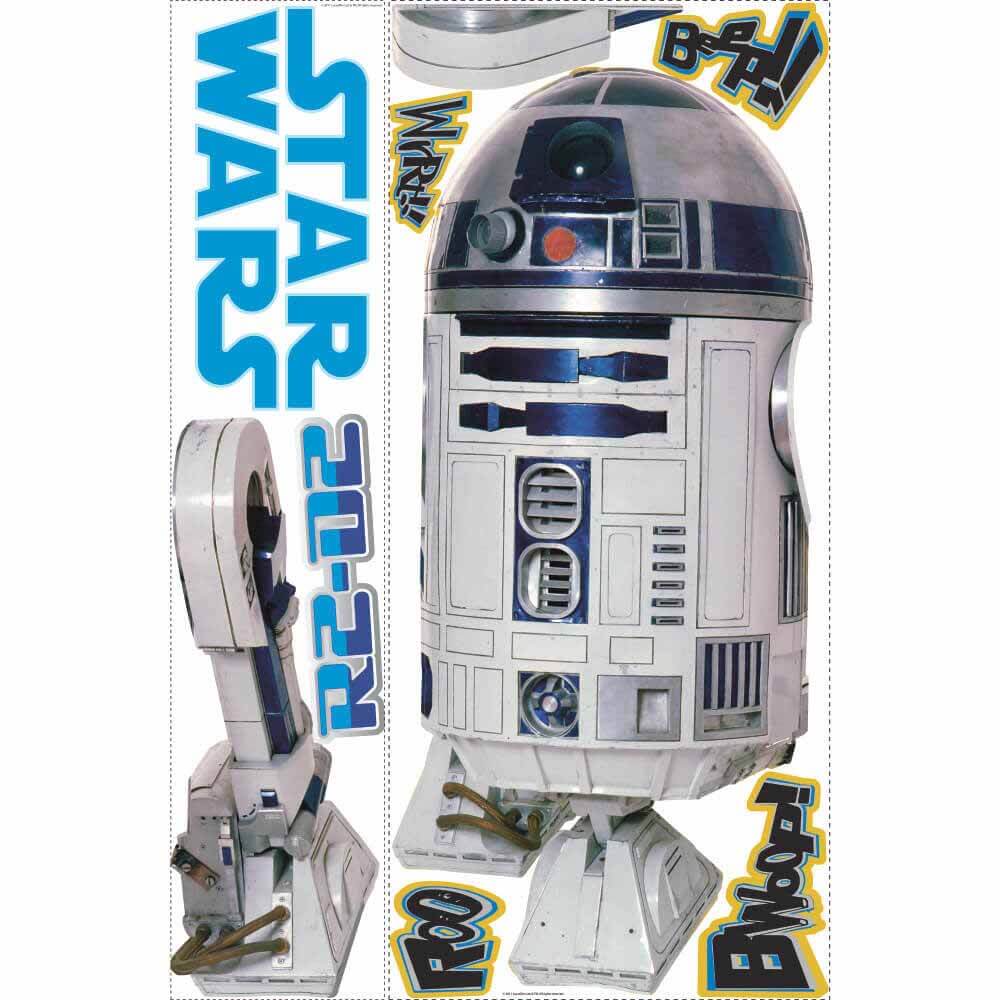 Star Wars R2D2 Decal Printed | Wallhogs