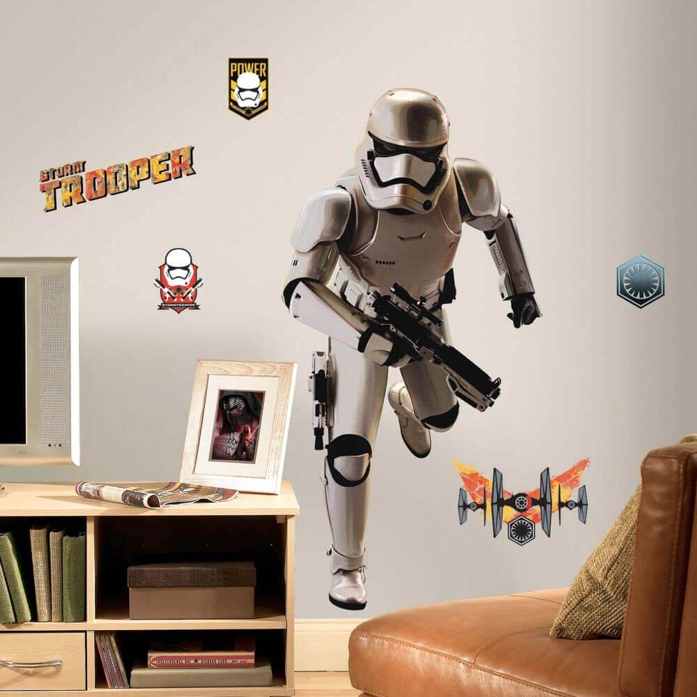 Star Wars Stormtrooper Decal Installed | Wallhogs
