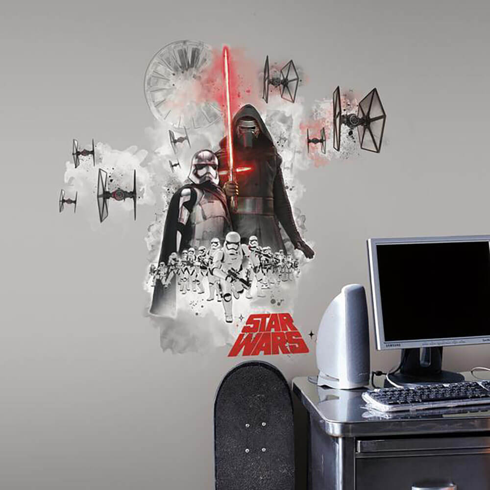 Star Wars Force Awakens Decal Installed | Wallhogs