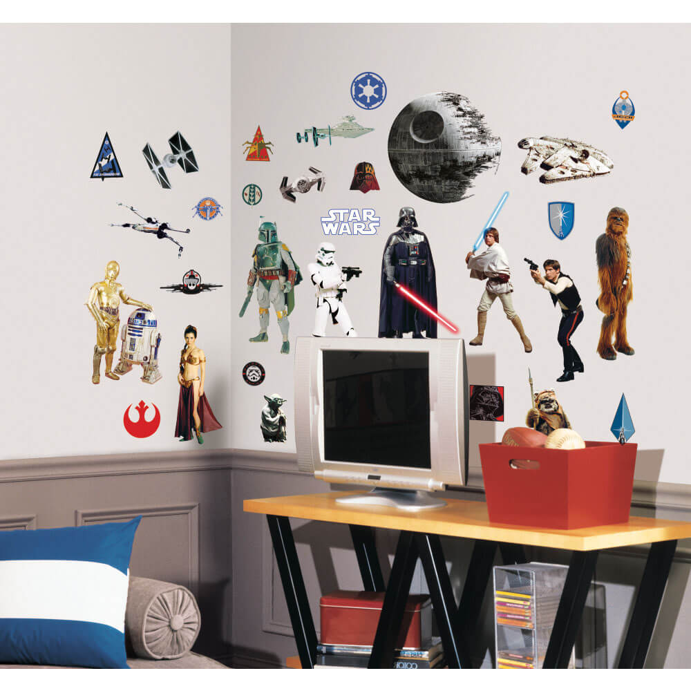 Star Wars Wall Decals Installed | Wallhogs