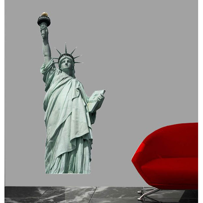 Statue of Liberty Wall Decal Installed | Wallhogs