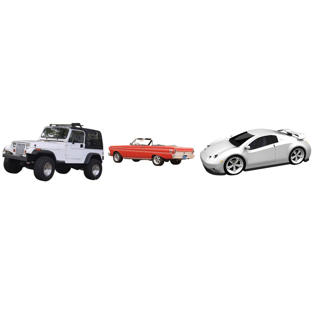 Vehicle Multi-Pack Wall Decals Printed